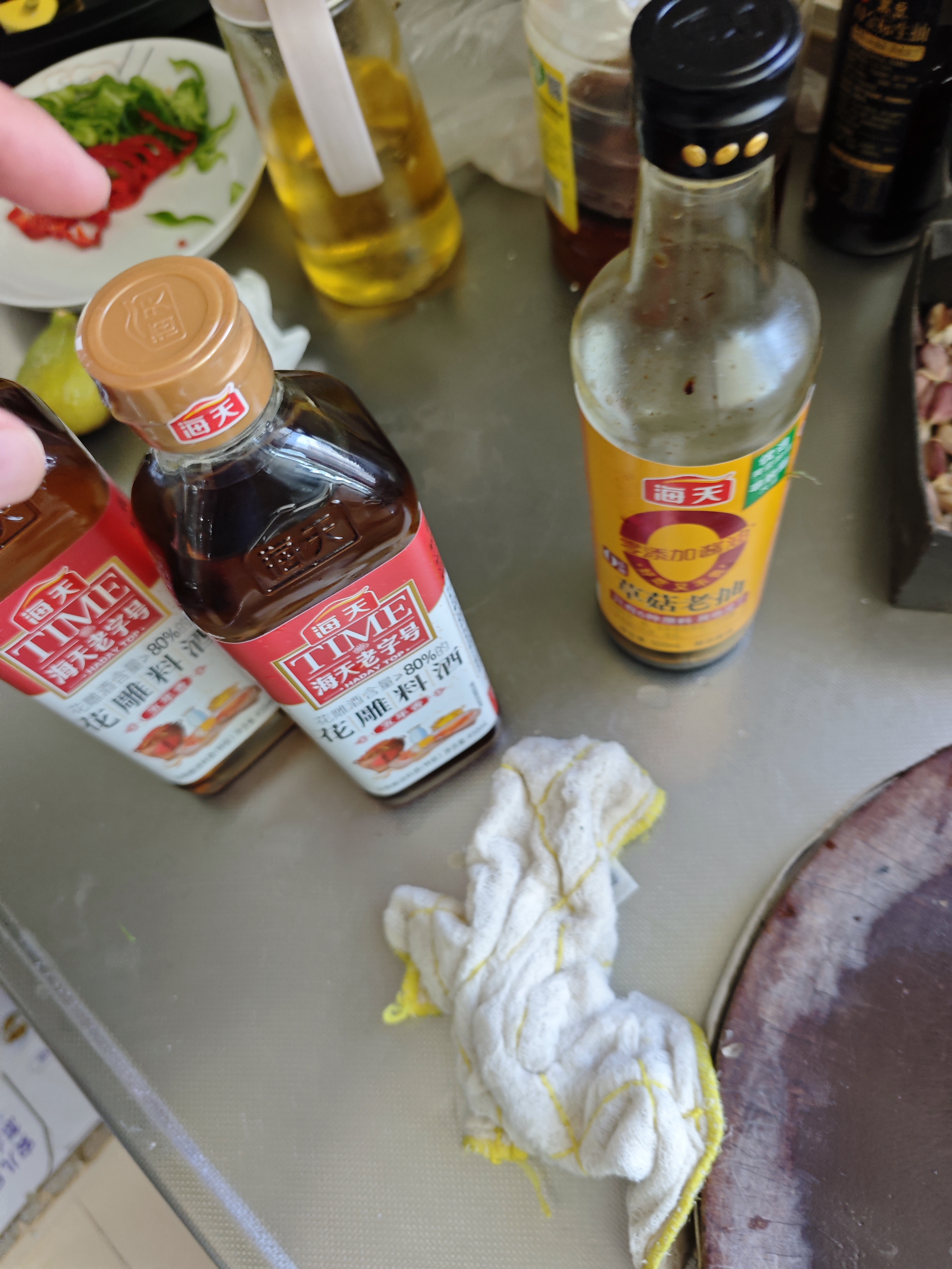 海天 花雕料酒450ml 特级谷物酿造 黄酒 焖炖香煎 小炒清蒸 实拍图
