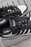 adidas ENTRAP美式校园风运动鞋少年感复古篮球风板鞋阿迪达斯 白色/黑色   42 实拍图