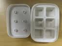 Jidaocook硅胶冰块模具家用冰箱制冰盒按压带盖冻冰块神器食品级迷你冰盒 硅胶软底【6格】单个装 实拍图