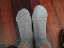 Mawcha 袜子男士休闲棉袜春夏季短袜男袜吸汗透气6双装净含量72% 普通底浅灰色短筒6双装 实拍图