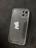 魔杰乐（MOJIELE） 卡通可爱创意小熊适用于iPhone手机壳苹果手机保护套情侣款防摔硅胶软壳 抱苹果小熊-透明壳 iPhone15Plus 实拍图
