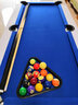 哈野（AYEAH） 台球桌家用儿童斯诺克美式折叠小型桌球台训练亲子互动玩具桌游 5尺 折叠台球桌（绿色台布） 1.53米 实拍图
