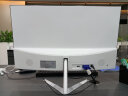 惠冠17~34电脑显示器白色24英寸直面 高清HDMI液晶屏 家用办公台式 窄边框广视角 实拍图