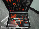 卡夫威尔工具箱套装家用汽修铝合金加固套筒扳手圣多瑞94件套 SS3574E 实拍图