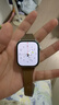 Apple/苹果 Watch S11 智能手表GPS款42毫米银色铝金属表壳雾紫色运动型表带S/M MEUT4CH/B 实拍图