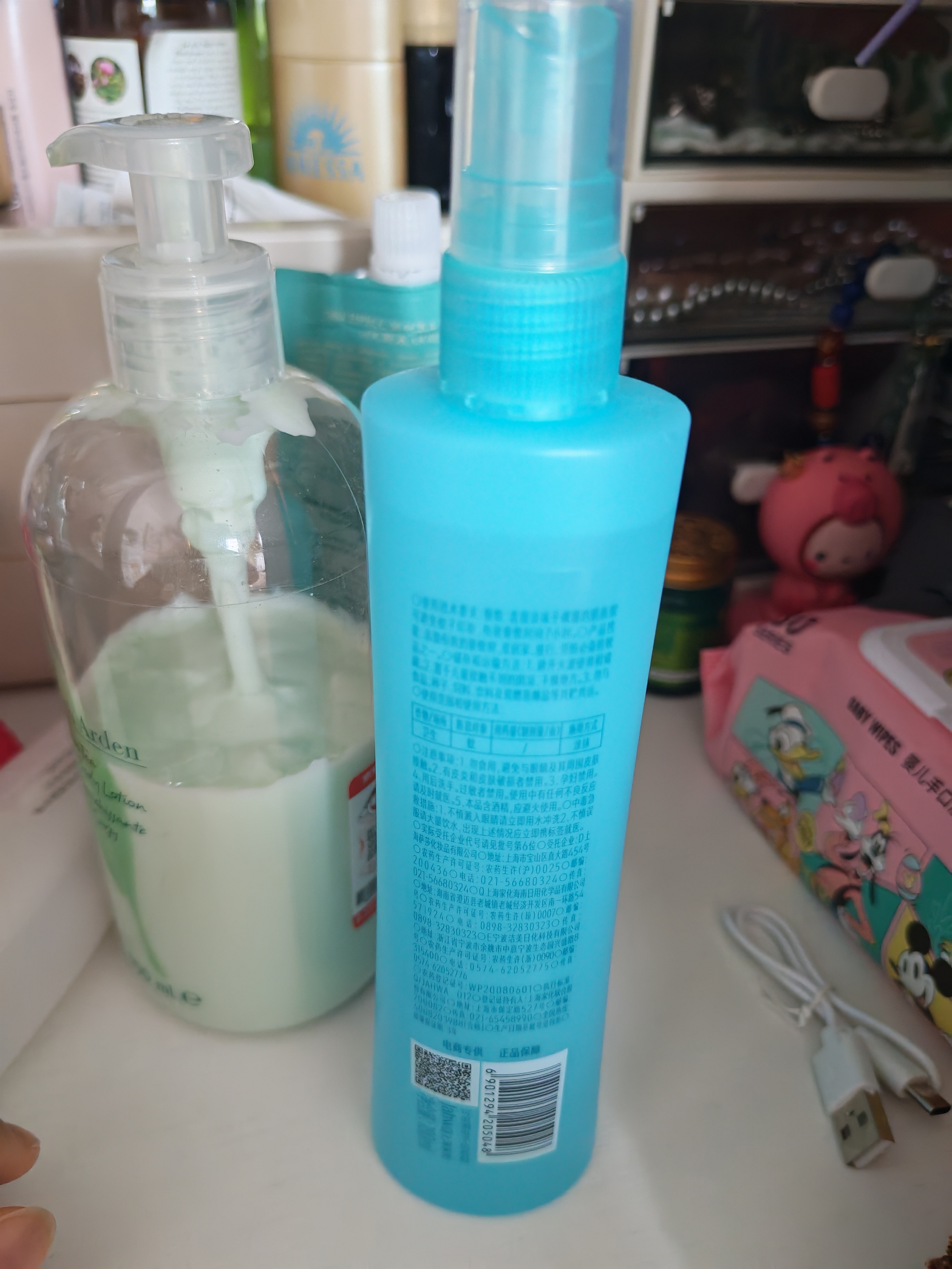六神清新花香驱蚊喷雾180ml*3  基孔肯雅热 驱蚊酯花露水驱蚊液驱蚊水 实拍图