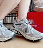 NEW BALANCE NB410官方夏季男鞋女鞋情侣越野户外鞋网面透气复古休闲运动鞋 浅灰色/银色 宽鞋楦2E MT410KR5 40.5 (脚长25.5cm) 实拍图