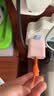 品胜[冰川透明]苹果17数据线type-c充电线双头PD60W快充车载适用iPhone16/15手机平板iPad笔记本橙 实拍图