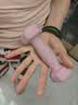 诚悦彩色浸塑哑铃男女士家用健身肌肉手臂塑形轻重量樱粉1kg*2CY-568 实拍图