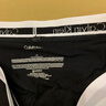 Calvin Klein内衣【吸湿速干】男士三条装提花ck棉质微弹舒适贴身三角内裤男 998-太空黑/椰青灰/月光白 3条 S 实拍图