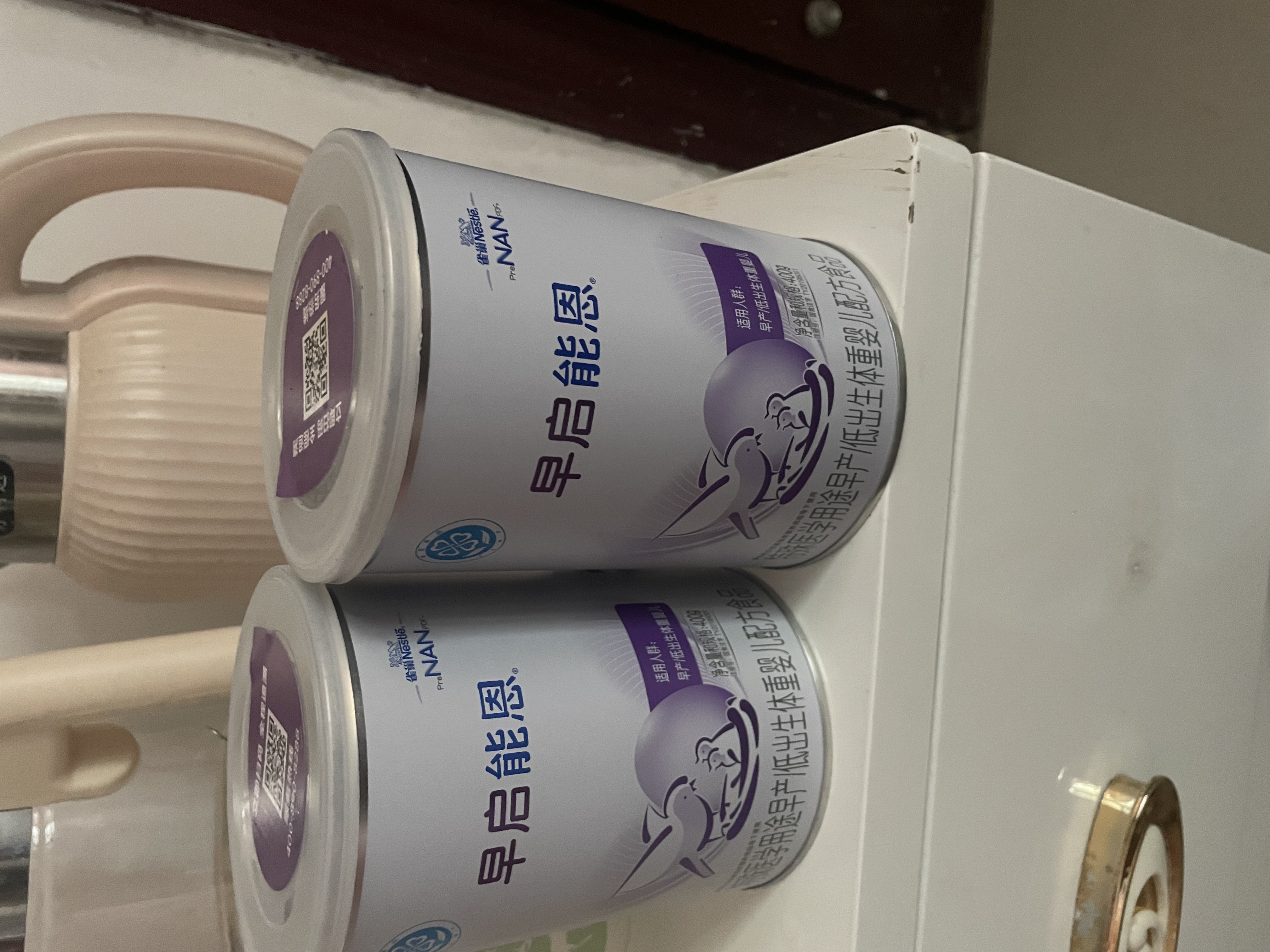 雀巢（Nestle）早启能恩 特殊医学用途早产/低出生体重婴儿配方食品 400g*1罐 实拍图