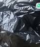 京惠思创物业垃圾袋黑色100*110cm50只双面6.6丝大号加厚平口商用保洁酒店 实拍图