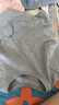 优衣库圆领短T恤/短袖女装26春夏新款483455 03 灰色 2XL 实拍图