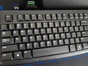 罗技（Logitech）MK120 键鼠套装 有线键鼠套装 办公键鼠套装 电脑键盘 USB即插即用 全尺寸 黑色 实拍图