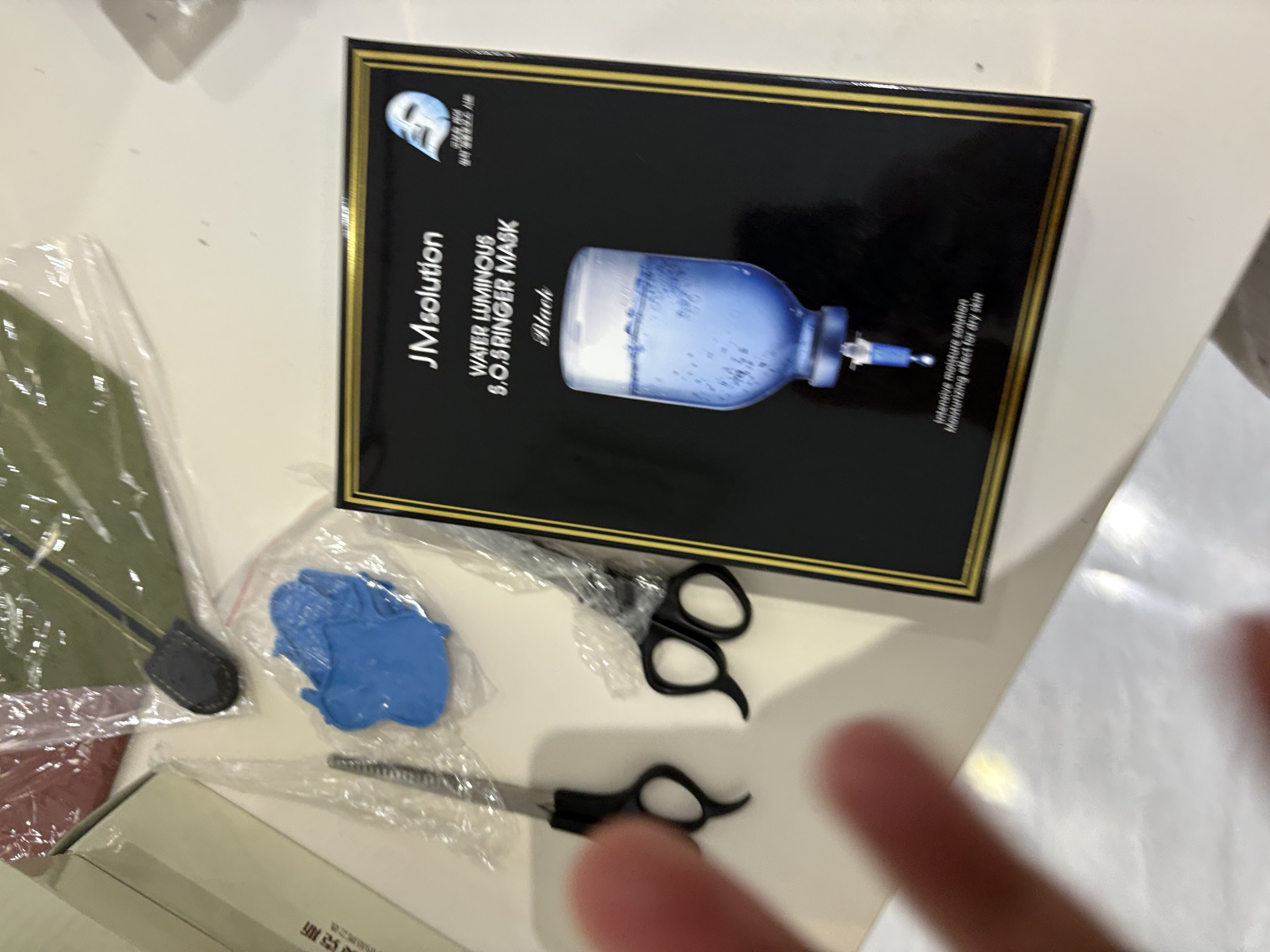 JMsolution肌司研水光补水面膜10片/盒 jm补水面膜京东自营韩国原装进口 实拍图