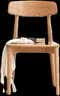 源氏木语实木餐椅简约现代橡木靠背椅软包休闲椅北欧餐厅椅子家用 实拍图