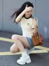 回力女鞋厚底增高老爹鞋女款2026新款春季休闲鞋子女爆款白色运动鞋 米白色【6.5cm厚底增高】 37 实拍图