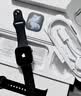 Apple/苹果 Watch S11 智能手表GPS款42毫米玫瑰金色铝金属表壳淡桃粉色运动型表带M/L MEUP4CH/B 实拍图