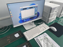 飞利浦（PHILIPS）23.8英寸一体机电脑( R5-3500U 16G 512G 办公商用台式主机 WIFI蓝牙 键鼠套装 3年质保 )B1白 实拍图