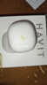 海威特（HAVIT）【好评5万+】真无线蓝牙耳机 半入耳式运动降噪重低音音乐游戏低延迟 通用华为苹果手机 E9白色 实拍图