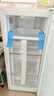 海尔（Haier）山茶花138L立式冰柜小型家用小冰箱冷柜真风冷无霜冷冻冷藏转换一级一键速冻大容量BD-138WGH90WF 实拍图