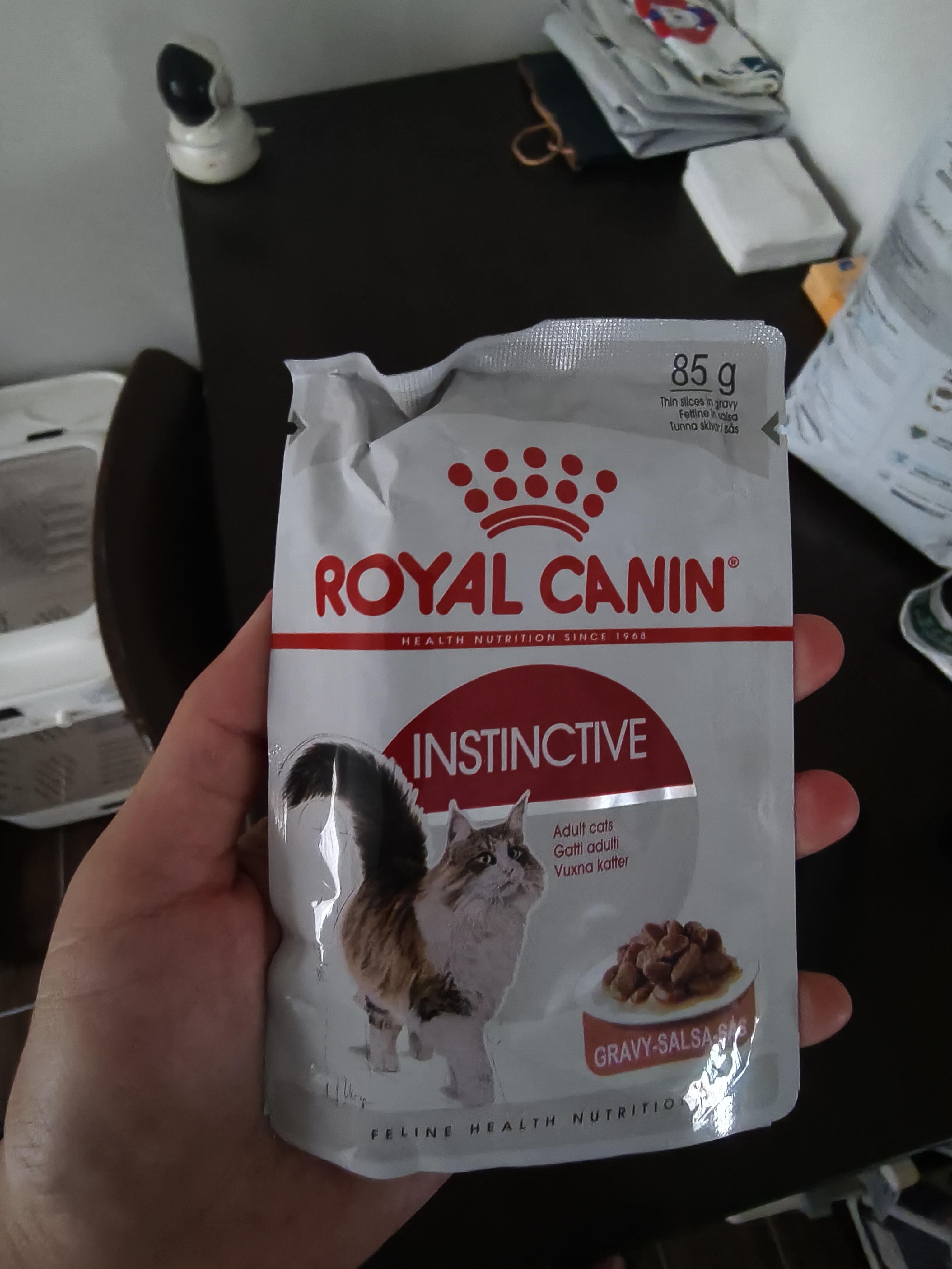 皇家猫粮 成猫湿粮 软包猫罐头IGP 通用粮 1-7岁 浓汤肉块 85G*12进口 实拍图