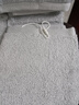 全棉时代毛巾纯棉不易掉毛加大加厚方巾抗菌柔软强吸水 风铃灰34*70cm 实拍图