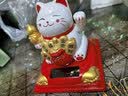 侑家良品太阳能招财猫 桌面小摆件节日实用小礼品 节日礼物自动招手3寸 实拍图