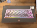 CHERRY樱桃MX8.3客制化无线机械键盘电竞游戏8K回报铝合金热插拔蓝牙三模RGB无畏契约三角洲 灰色茶轴 实拍图