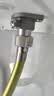 潜水艇（Submarine）燃气管天然气管304不锈钢天然气防爆软管燃气波纹管热水器通用 0.5米【通用接头】新国标2024 实拍图