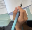 英雄（HERO） 钢笔359B 正姿练字签字笔男女小学生3-6年级可换墨囊生日礼物孩儿童  EF尖 渐变深蓝 实拍图