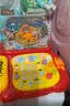 欣格儿童玩具电话机婴幼儿仿真座机多功能宝宝多功能早教电话风雪琴红 实拍图