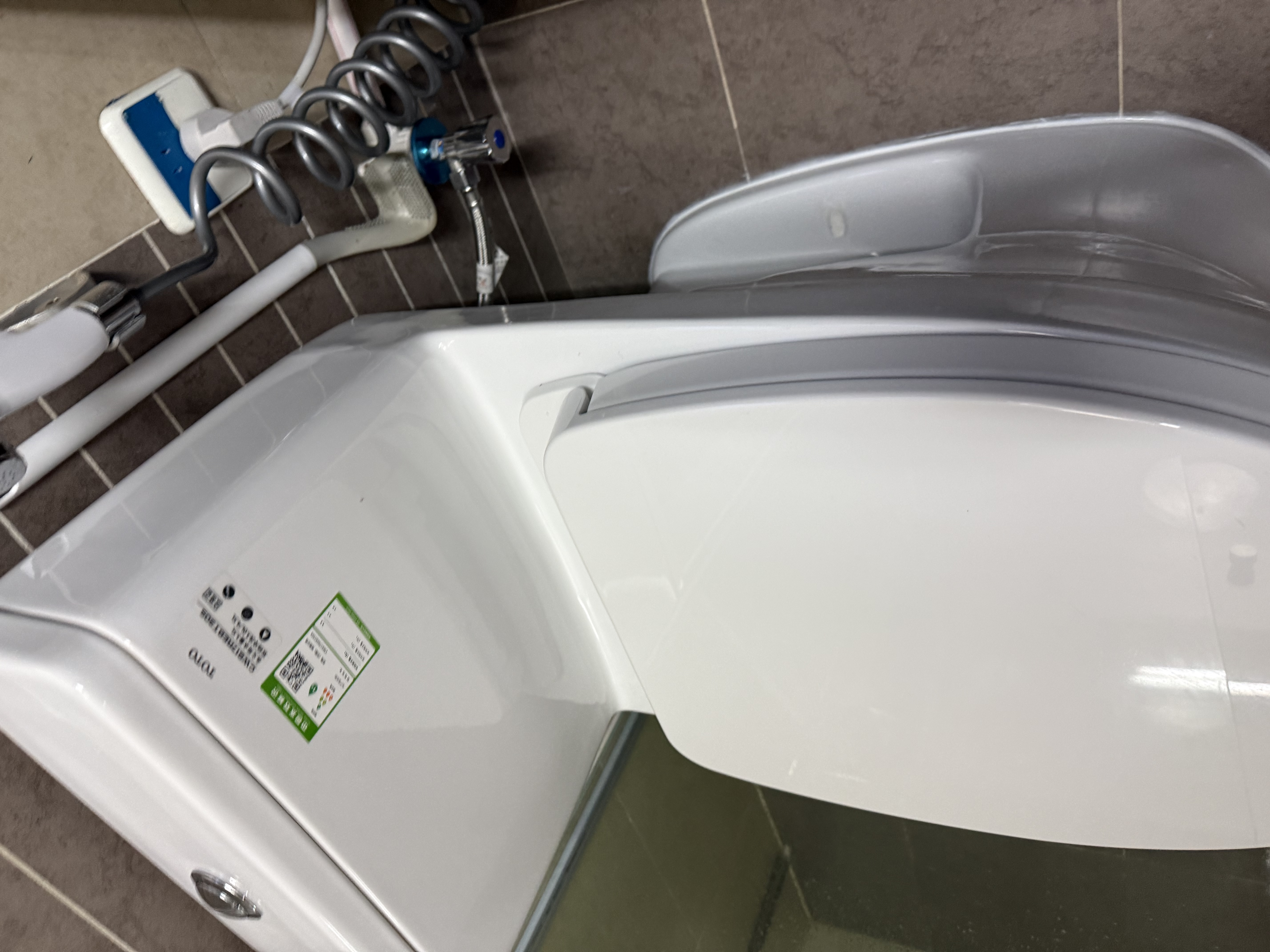 TOTO马桶CW817REB节水连体卫生间冲落式主体陶瓷智洁座便器(04-A) CW817【极漩式冲水】 305坑距 实拍图