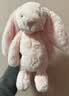 Jellycat害羞乳白色邦尼兔动物毛绒玩偶安抚玩偶娃娃送礼生日礼物 害羞乳白色邦尼兔 Medium 实拍图
