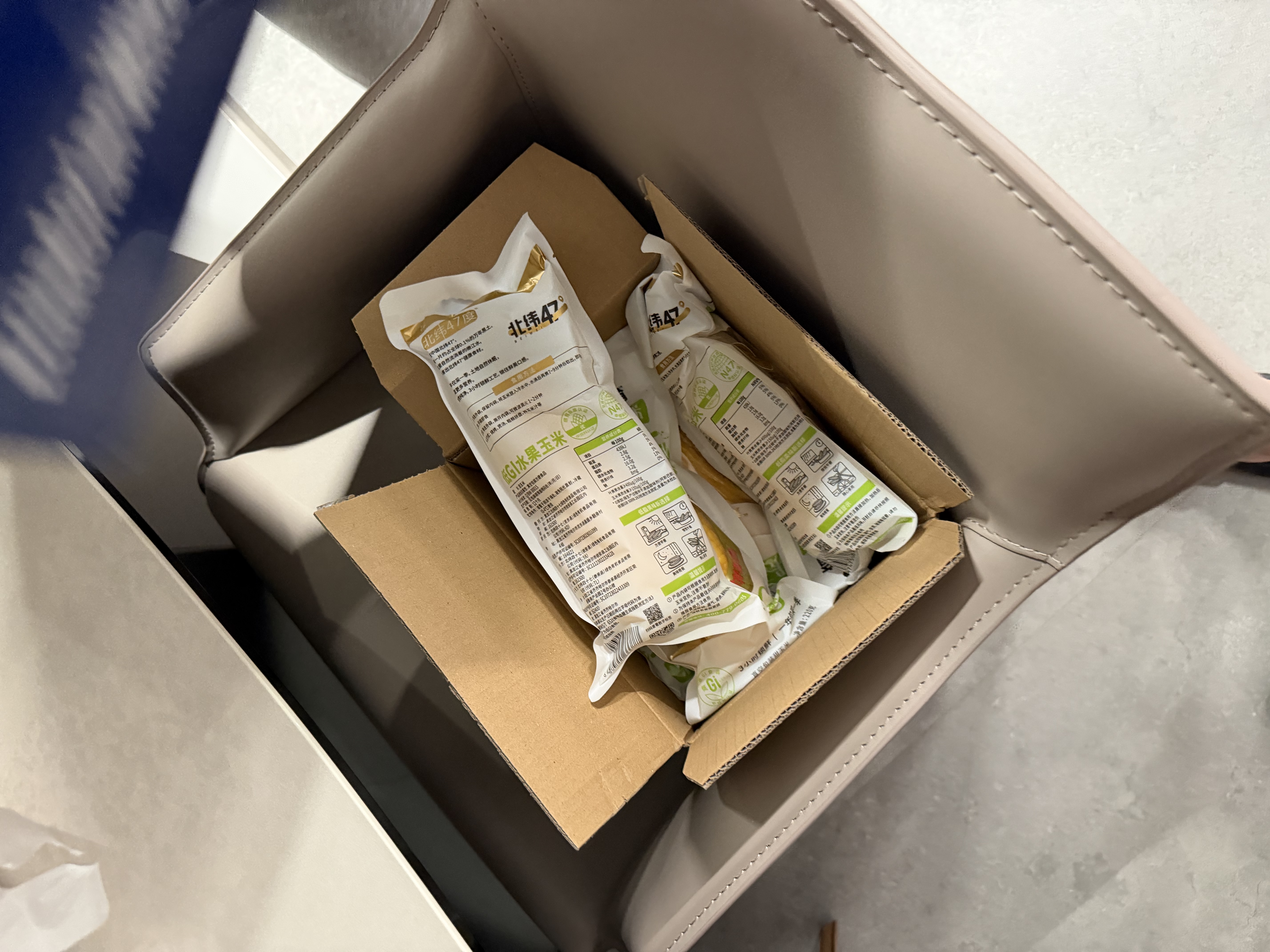 北纬47度水果玉米2.64斤(220g*6根)开袋即食鲜甜玉米棒 低脂低GI 早餐苞米 实拍图