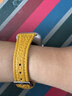 ROMISS适用于iwatch苹果手表表带apple watch S11/10/9/8/7表带意大利荔枝纹真皮腕带高级感轻奢手表链 胭脂红（小蛮腰女款） (S) 40/41/42表盘通用-银色表扣 实拍图