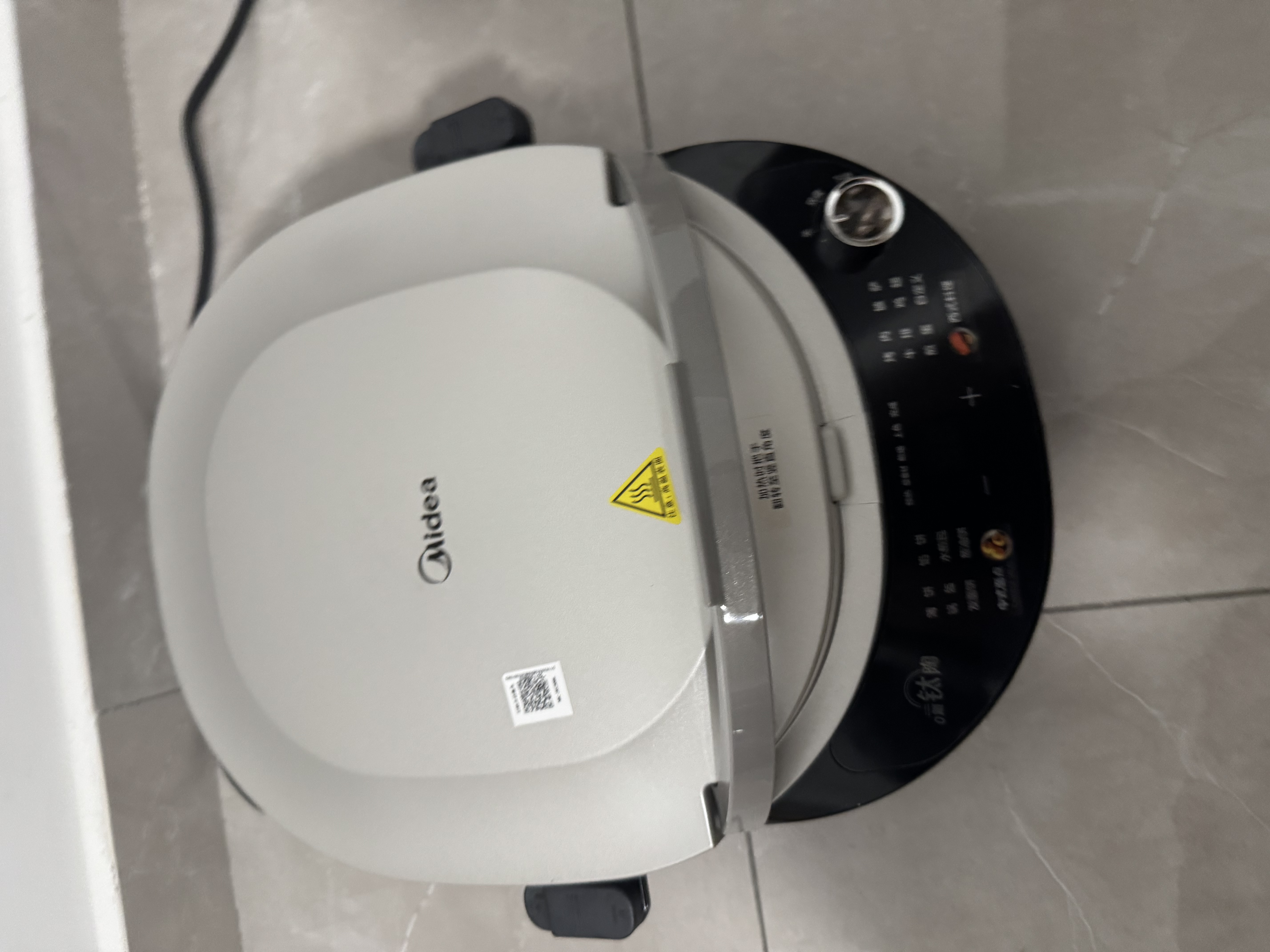 美的（Midea）电饼铛 双面加热烙饼锅早餐机 加大加深 智能可拆电饼档 烤肉煎饼薄饼机0氟钛陶升降烤盘JKC3086 实拍图
