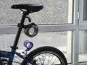 大行（DAHON）自行车锁五位密码锁通用公路车山地车锁防盗自行车锁 黑色【带锁架】 实拍图