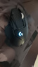罗技（G） G502 HERO主宰者 有线鼠标 游戏鼠标  g502hero  可配重HERO引擎 礼盒送男友 RGB炫彩灯光 G502H+黑金防滑贴 实拍图
