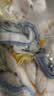 童泰新生儿半背衣婴儿衣服纯棉四季0-3月宝宝上衣满月服2件装 黄色 59 实拍图
