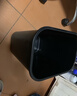得力（deli）285mm(11.5L)黑色压圈方形纸篓 办公居家垃圾桶PG307 实拍图