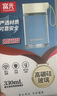 富光玻璃杯高硼硅玻璃水杯子女生便携牛奶咖啡刻度高颜值茶杯330ml 实拍图
