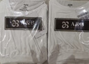 AB内衣纯棉女士小背心 薄款中老年宽松大码胸罩老奶奶文胸白色 S902 白色 XL (165/95) 实拍图