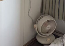 美的（Midea）【小型风扇】轻音台式桌面空气循环扇家用柔风电风扇宿舍办公迷你台扇落地扇空调伴侣 GAF18AD 实拍图