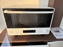 松下（Panasonic）万食炉2.0上烤下蒸彩屏触控家用变频微波台嵌两用28L大容量微蒸烤炸一体机NN-DS285Q 实拍图