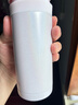 膳魔师（THERMOS）保温杯口红杯200ml不锈钢女士小巧口袋杯TCNC-200MACWI(温暖冰沙) 实拍图