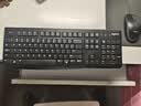 罗技（Logitech）MK120 键鼠套装 有线键鼠套装 办公键鼠套装 电脑键盘 USB即插即用 全尺寸 黑色 实拍图