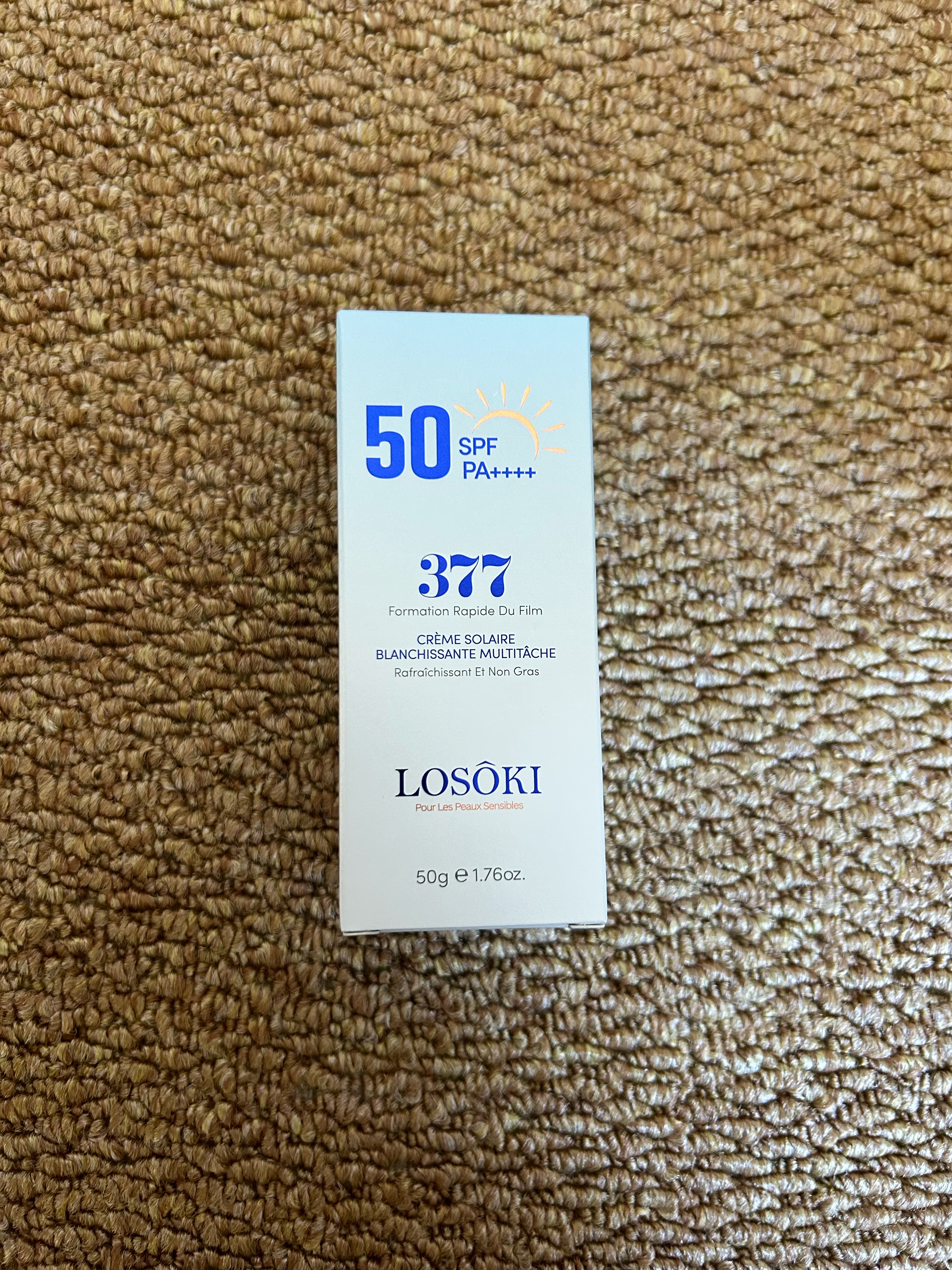 Losoki瑞士进口377防晒霜三合一高倍防晒美白防水防汗防紫外线女男士50+ 实拍图