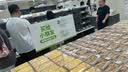 速卖迪车载风扇24v货车大风力大车车载式专用摇头电扇12v汽车车用电风扇 金色11寸风扇双电机24v货车 实拍图