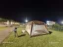 vidalido维达利多户外露营帐篷半山别墅两室一厅防雨防晒超大手动家庭帐篷 半山大号L|卡其色【6-8人适用】 实拍图